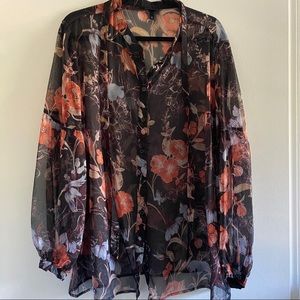 Gorgeous Sheer Blouse!